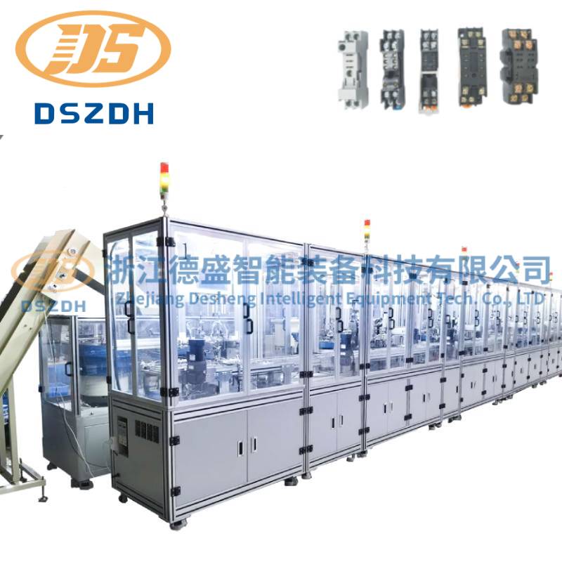 Relæsocket automatisk produktionslinje